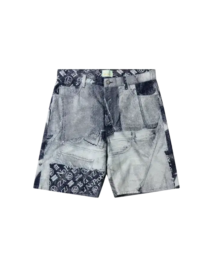 ARIES Jacquard Patchwork Short